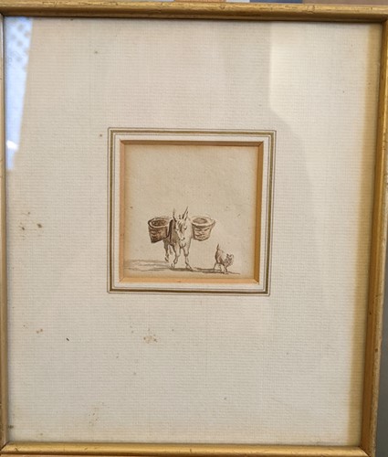 Lot 320 - A collection of six studies of horses; to...