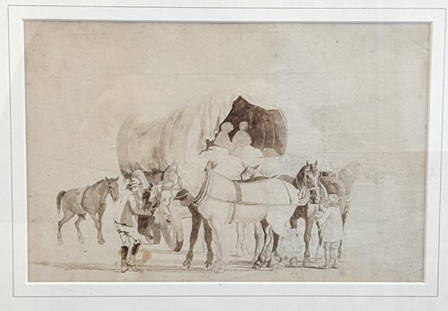 Lot 320 - A collection of six studies of horses; to...