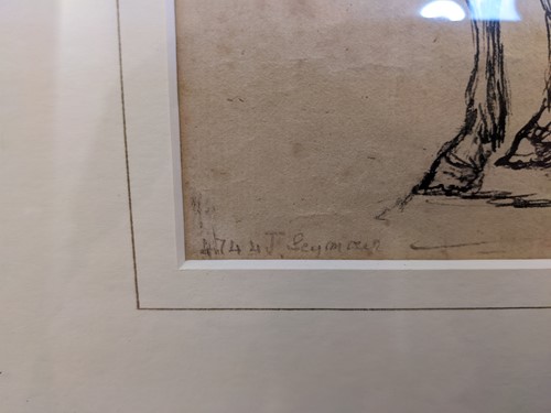 Lot 320 - A collection of six studies of horses; to...