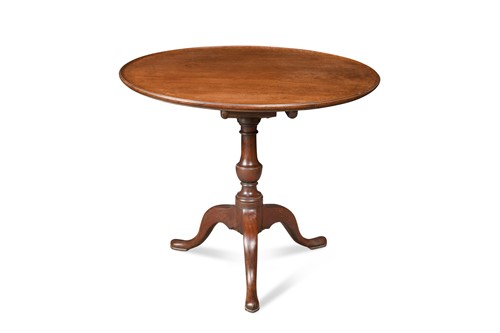 Lot 375 - A George III mahogany tripod table