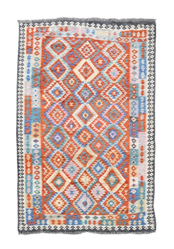 Lot 212 - A large hand-knotted pure wool kelim carpet