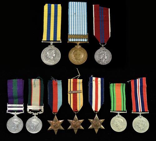 Lot 123 - A Group of medals
