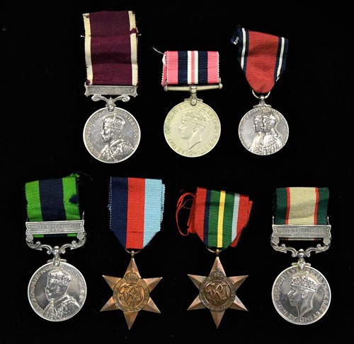 Lot 124 - A medal group