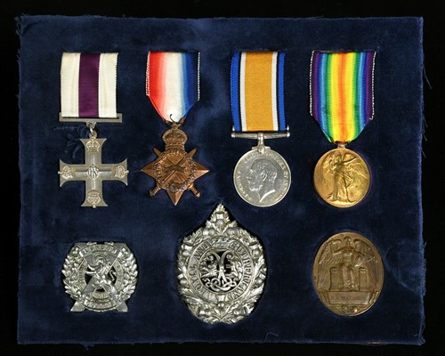 Lot 132 - A World War I medal group