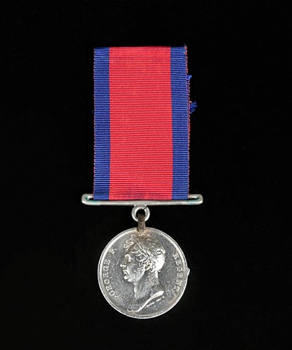 Lot 134 - A Waterloo medal