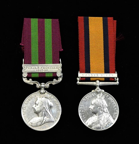 Lot 136 - A pair of medals