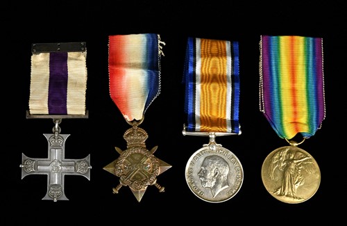 Lot 163 - A Military Cross group