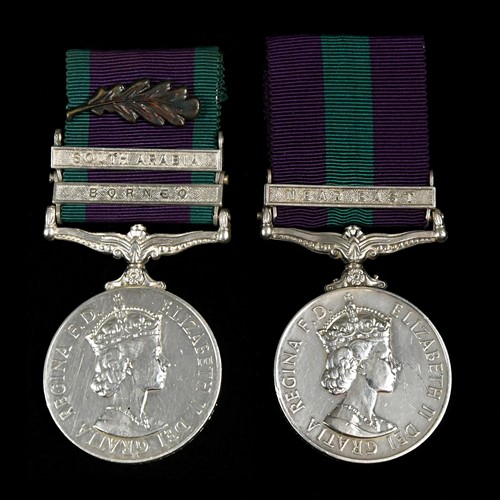 Lot 165 - A pair of Elizabeth II of medals