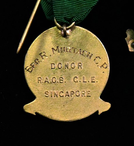 Lot 89 - Masonic Interest, a group of Silver gilt ‘Colombo Lodge’ medals
