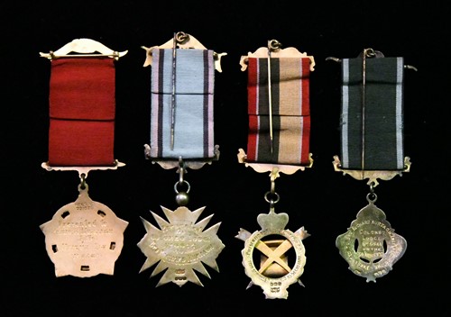 Lot 89 - Masonic Interest, a group of Silver gilt ‘Colombo Lodge’ medals