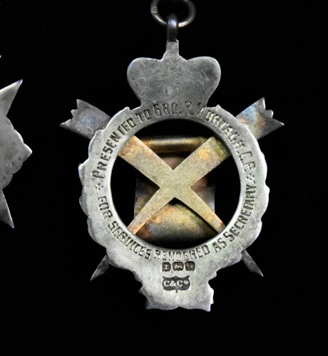 Lot 89 - Masonic Interest, a group of Silver gilt ‘Colombo Lodge’ medals
