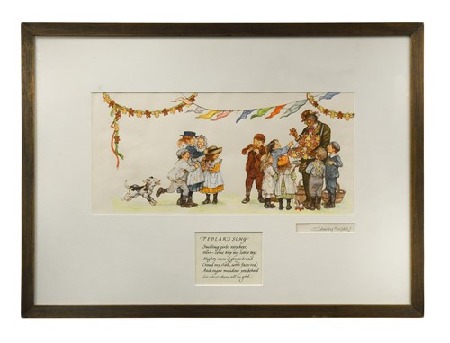 Lot 296 - Shirley Hughes CBE (1927-2022) Pedlar's Song -...