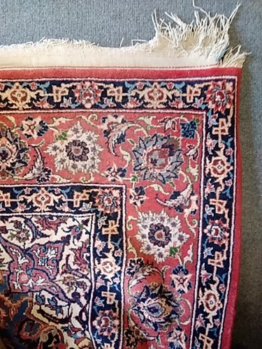 Lot 240 - An Isfahan rug, mid 20th century