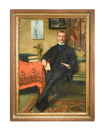 Lot 114 - Piet Vahaat (Belgian, 19th century)