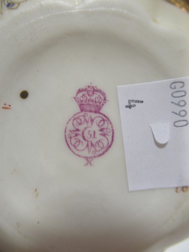 Lot 6 - A Grainger & Co. Royal Worcester vase, on a...