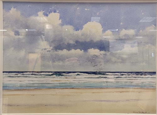 Lot 451 - Adrian Taunton (British 1939) The Lonley Sea,...