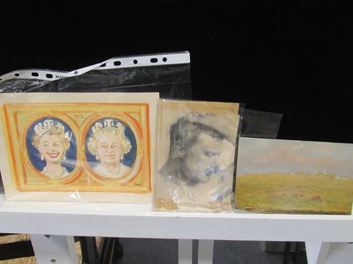 Lot 511 - An assortment of pictures, Provenance: The...