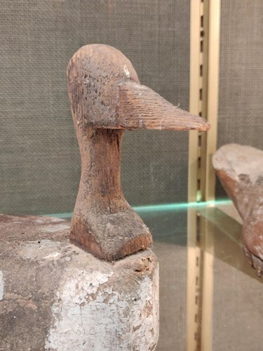 Lot 15 - Two antique decoy ducks, Provenance: The...
