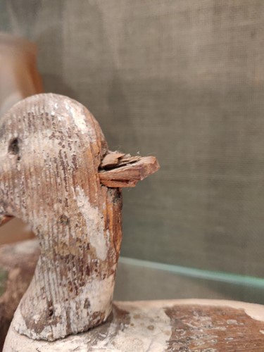 Lot 15 - Two antique decoy ducks, Provenance: The...