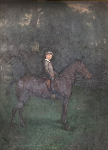 Lot 596 - Ernest Gustav Girardot (1840-1904) Portrait of...
