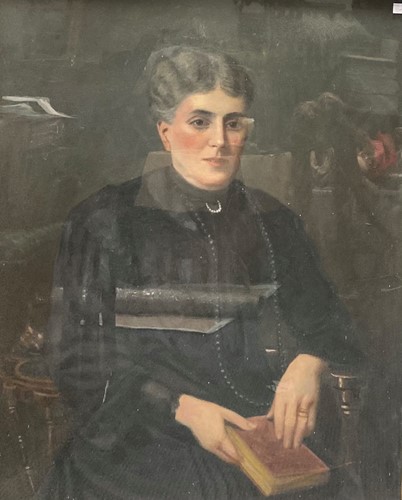 Lot 597 - Continental school,19th century portrait of a...