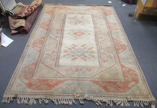 Lot 609 - A Milas rug 293 x 203cm