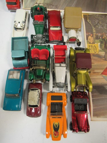 Lot 156 - A large collection of toy cars to include...