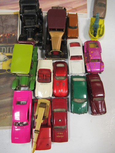 Lot 156 - A large collection of toy cars to include...