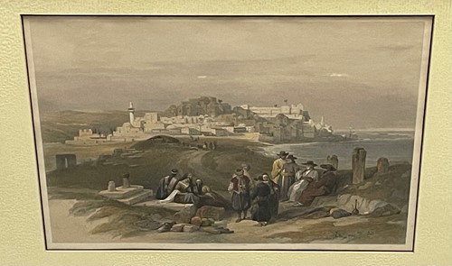 Lot 618 - After David Roberts, Ancient Joppa, coloured...