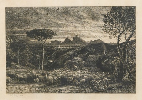 Lot 261 - Samuel Palmer (British, 1805-1881)