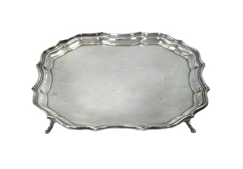 Lot 688 - Chester - A George V silver salver