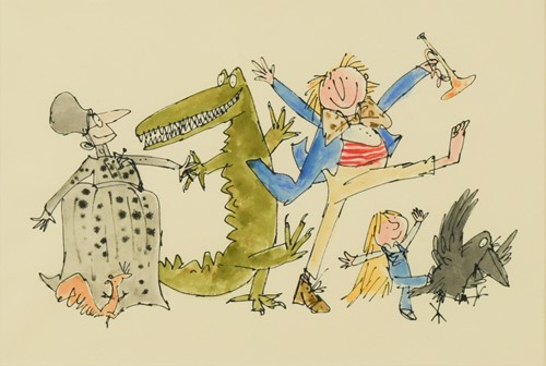 Lot 437 - Sir Quentin Blake CBE, FCSD, FRSL, RDI (British 1932-)