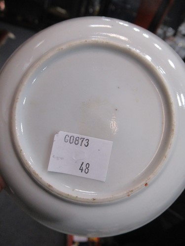 Lot 50 - A Chinese Kangxi 'eight immortals' plate, a...