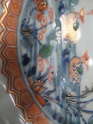 Lot 50 - A Chinese Kangxi 'eight immortals' plate, a...