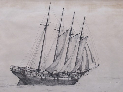 Lot 368 - Robin Goodwin (British 1909-1997) The Maine -...