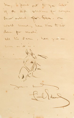 Lot 287 - Lionel Edwards, RI (British, 1878-1966)
