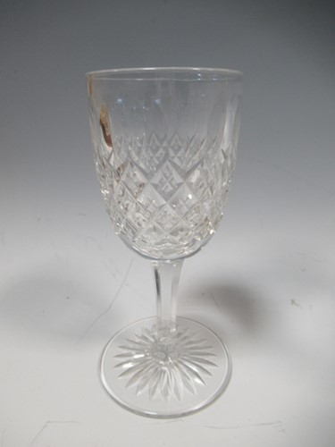 Lot 16 - A part suite of 45 cut drinking glasses 20th...