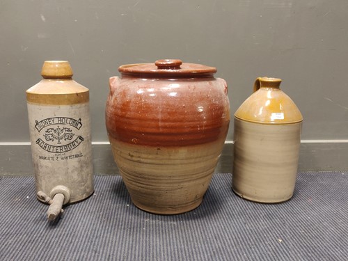 Lot 564 - Earthenware flagons