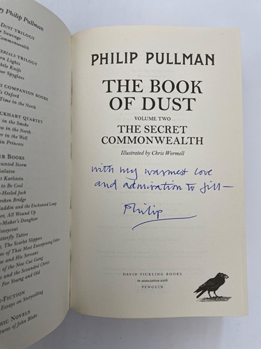 Lot 414 - PULLMAN (Philip) The Subtle Knife; The Amber...