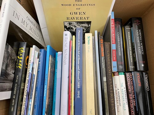 Lot 428 - Artist's and gallery catalogues, mainly...