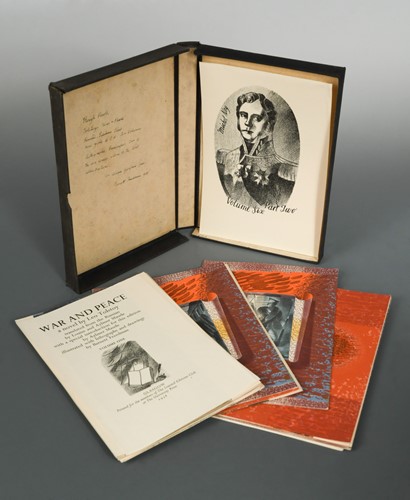 Lot 405 - FREEDMAN (Barnett) War and Peace a novel by...