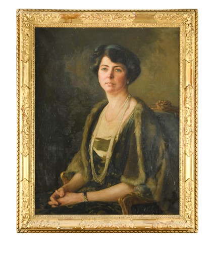 Lot 312 - Circle of Philip Alexius de László (Hungarian, 1869-1937)