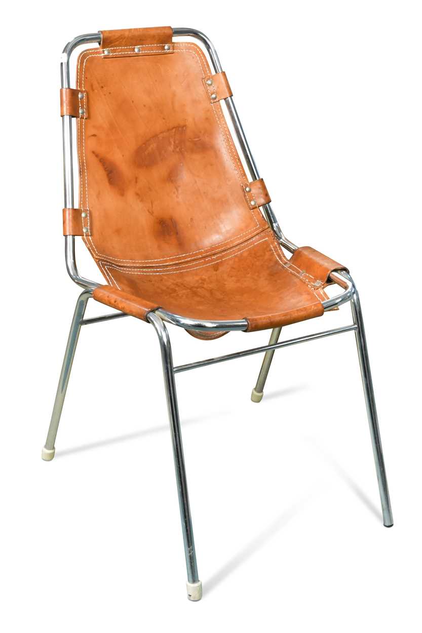 Lot 202 - Charlotte Perriand, a single Les Arc chair