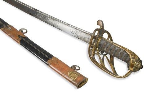Lot 534 - A William IV 1822 pattern Infantry Officer's sword by Prosser