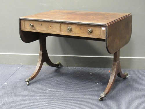 Lot 490 - A Regency mahogany sofa table