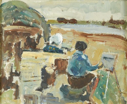 Lot 383 - Rowland Fisher RA, RMSA, ROI (1885-1969)