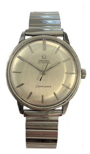Lot 399 - Omega - A steel 'Seamaster' wristwatch