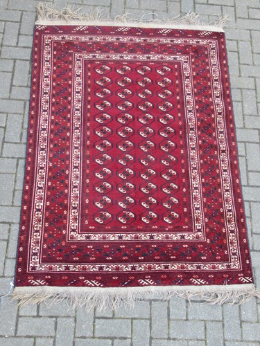 Lot 683 - An Afghan Bokhara rug 184 x 132cm