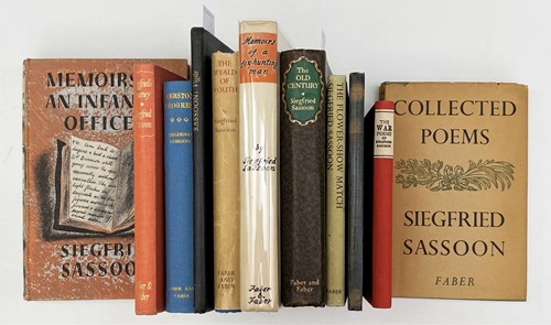 Lot 392 - SASSOON (Siegfried) First editions of - The...