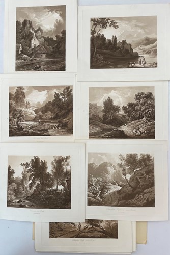 Lot 12 - Benjamin Barker, English Landscape Scenery, a...